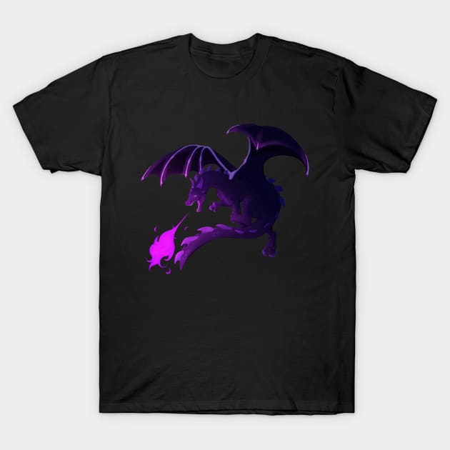 Ender Dragon T-Shirt by Hokkio